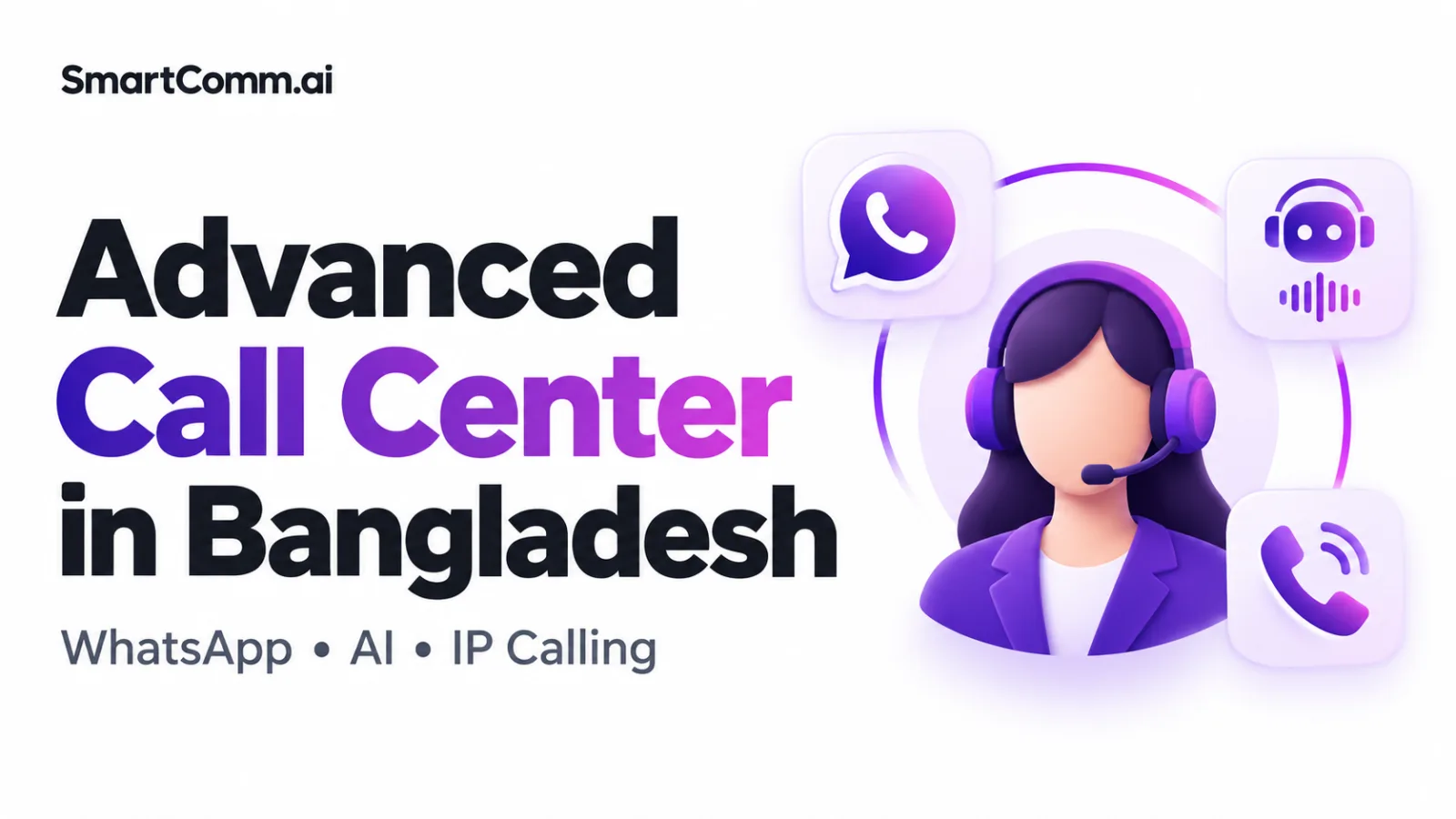 Advanced Call Center Software in Bangladesh | SmartComm.ai